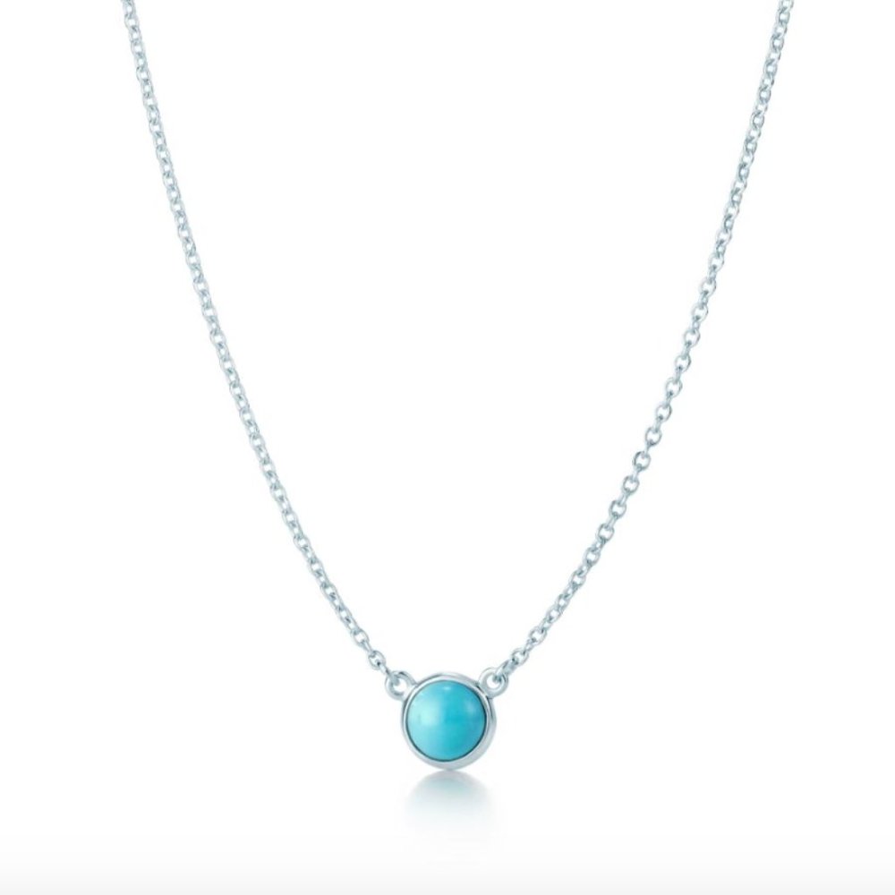 Tiffany & Co. - Elsa Peretti® Color by the Yard Turquoise Pendant Necklace